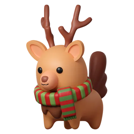 Reindeer  3D Icon