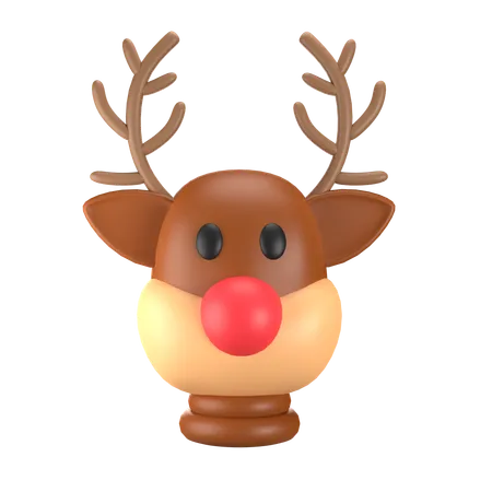 Reindeer  3D Icon