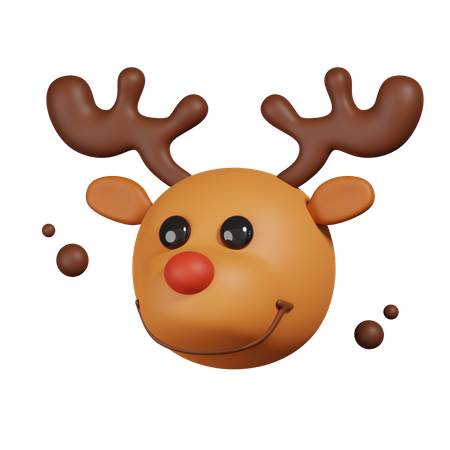 Reindeer  3D Icon