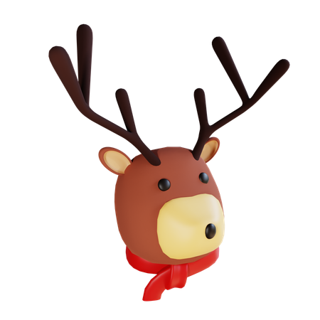 Reindeer  3D Icon