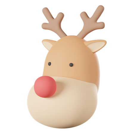 Reindeer  3D Icon