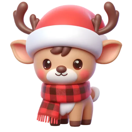 Reindeer  3D Icon