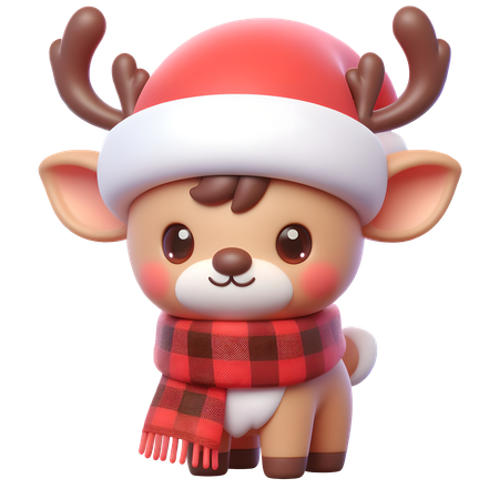 Reindeer  3D Icon