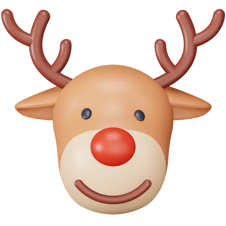 Reindeer  3D Icon