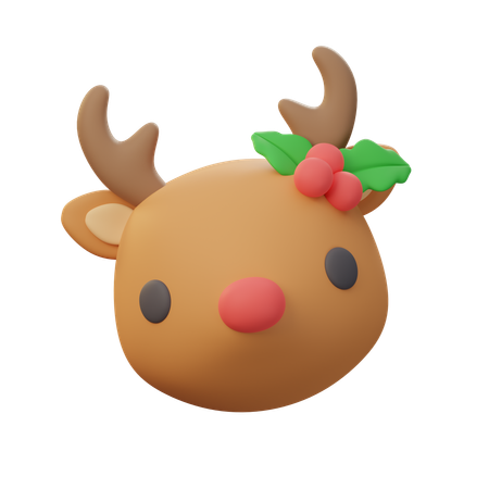 Reindeer  3D Icon