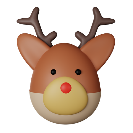 Reindeer  3D Icon