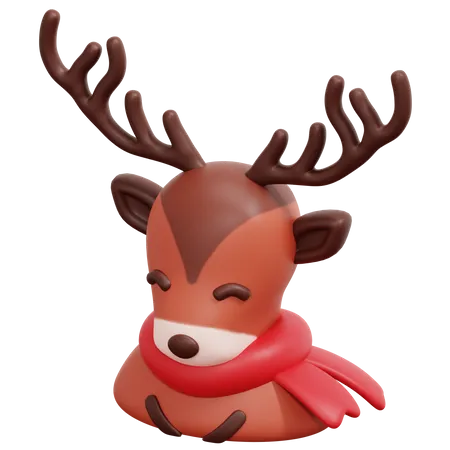 Reindeer  3D Icon