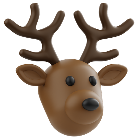 Reindeer  3D Icon