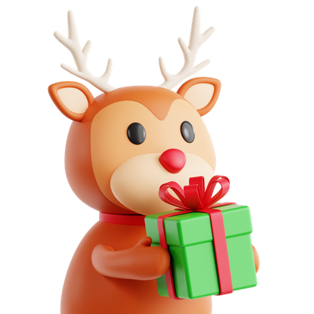 Reindeer  3D Icon