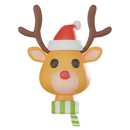 Reindeer  3D Icon