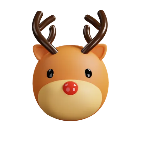 Reindeer 3D Illustration