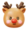 Reindeer Head