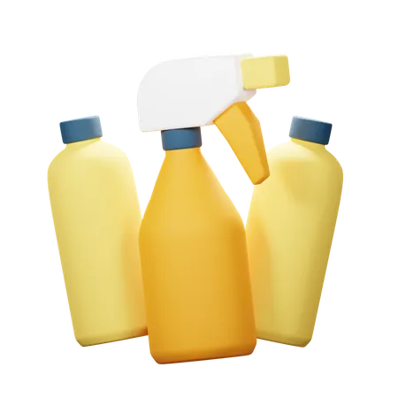 Reinigungsspray  3D Icon