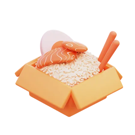 Reis-Box  3D Icon