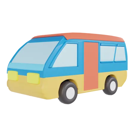 Reisetransporter  3D Icon