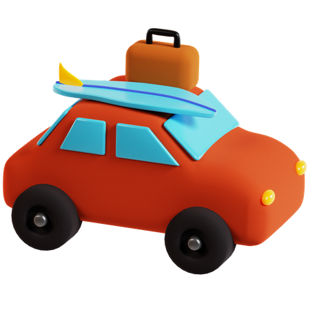 Reisewagen  3D Icon