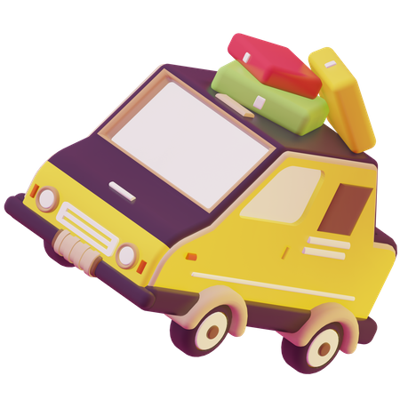 Reisewagen  3D Icon