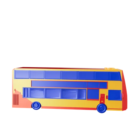 Reisebus  3D Icon