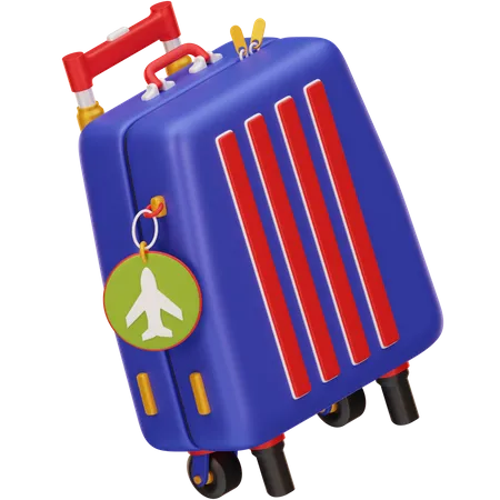 Reisegepäck  3D Icon