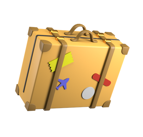 Reisekoffer  3D Icon