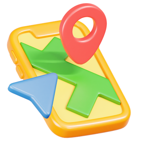 Reisestandort  3D Icon