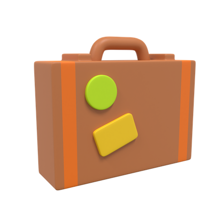 Reisetasche  3D Illustration