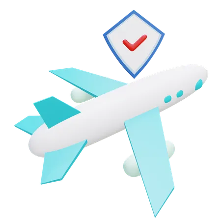 Reiseversicherung  3D Icon