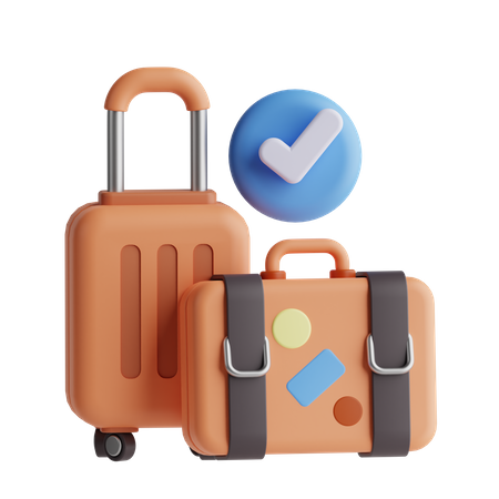 Reiseversicherung  3D Icon