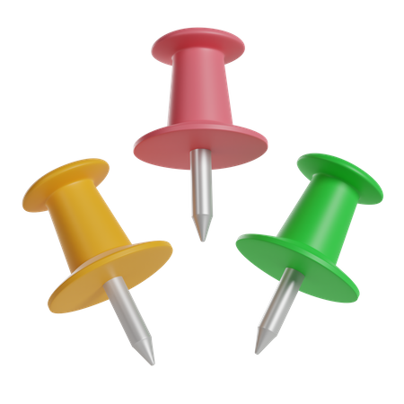 Reißzwecke  3D Icon