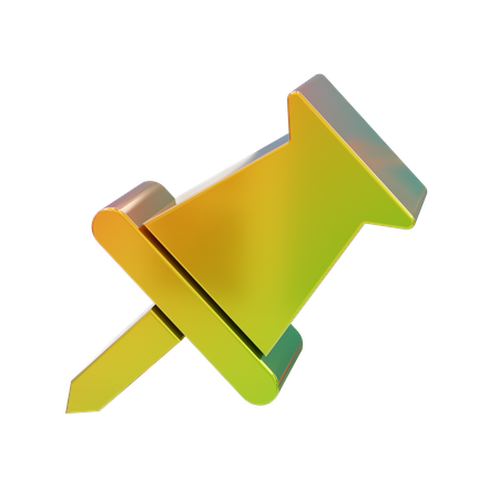 Reißzwecke  3D Icon