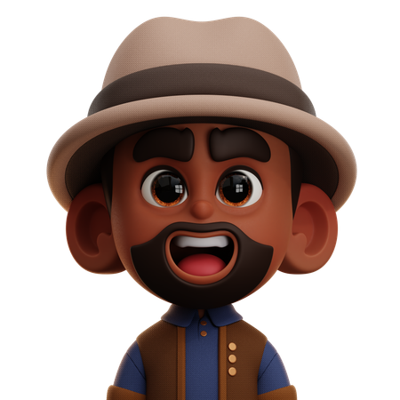Reiterspieler  3D Icon