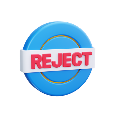 Reject  3D Icon