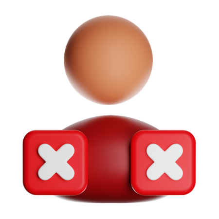 Reject  3D Icon