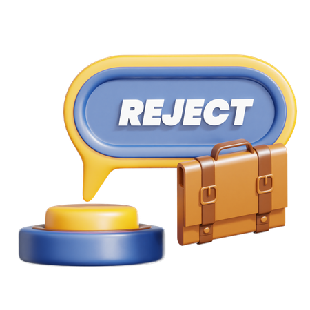 Reject  3D Icon