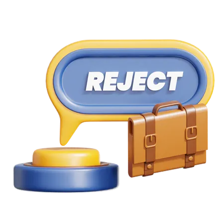 Reject  3D Icon