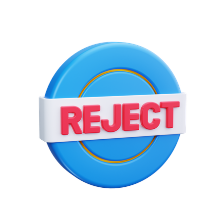 Reject  3D Icon