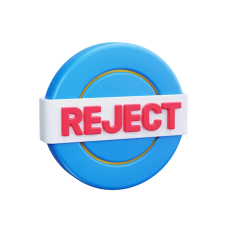 Reject  3D Icon