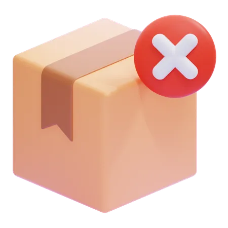 Rejected  3D Icon