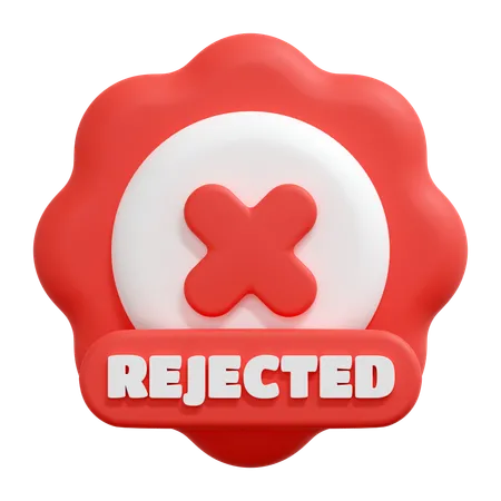 Rejected  3D Icon