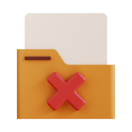 Rejected  3D Icon