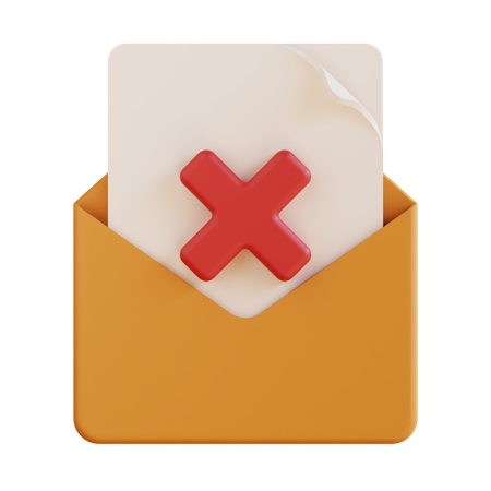 Rejected  3D Icon