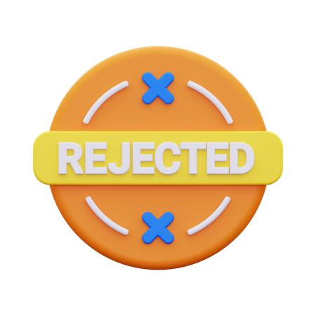 Rejected  3D Icon