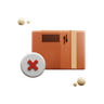 3d rejected box logo