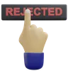 Rejected Button