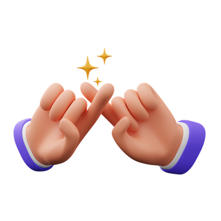 Rejected Hand Gesture  3D Icon