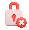 rejected padlock