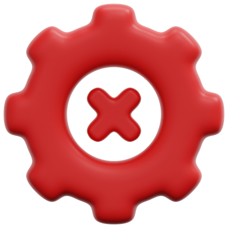 Rejected Setting  3D Icon