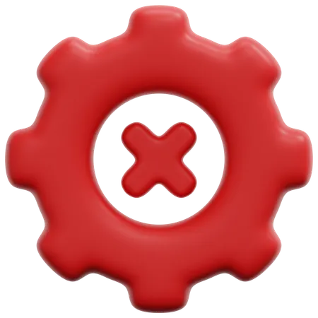Rejected Setting  3D Icon