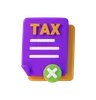 Rejected Tax Document