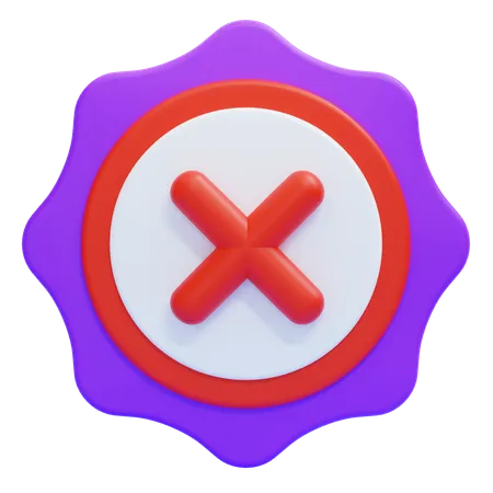 Rejeter  3D Icon